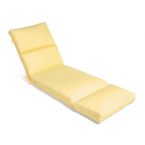 77 x 23 Deluxe Cast Aluminum Chaise Cushion Chaise Cushions