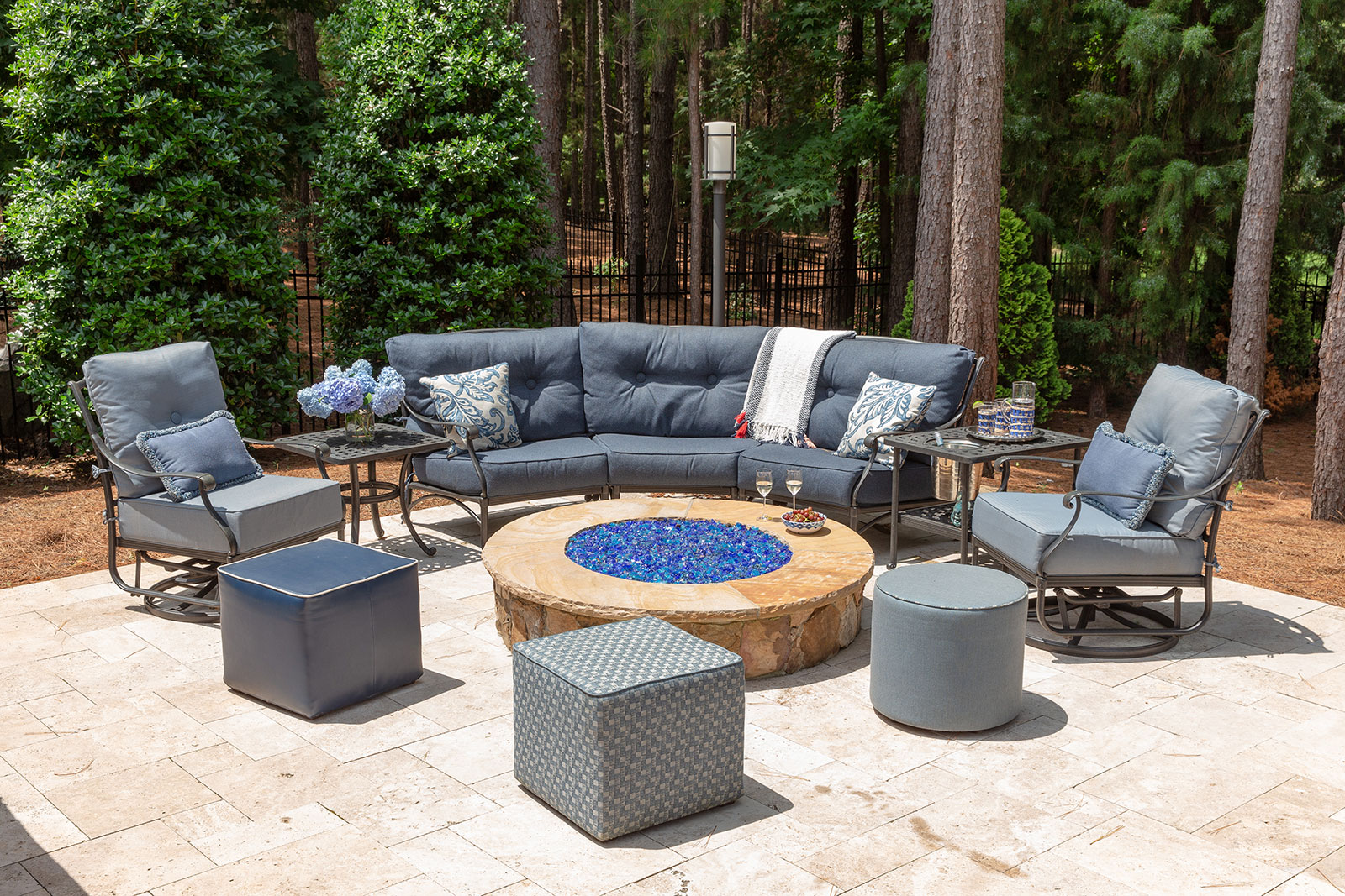 Sunbrella cushions for outdoor furniture