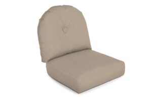 North Cape Intl. Charleston (Cush 600LS) Style Loveseat Cushion Curved Seat Deep Seating