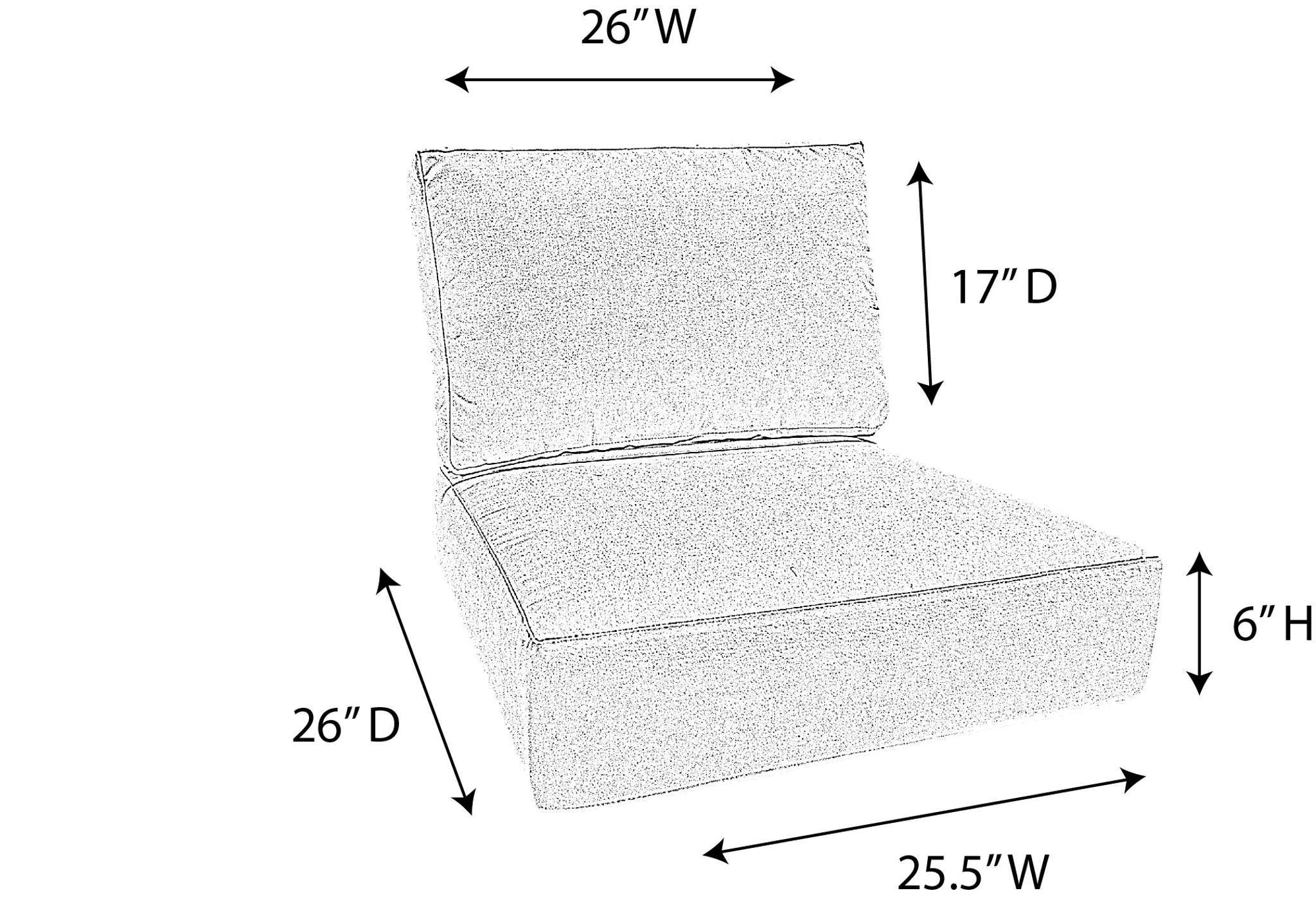 Frances Lounge Chair Cushion | Cushion Connection
