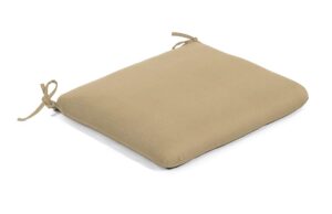 20/19 x 19 Boxed and Welted Seat Pad Canvas Brass Clearance