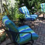 Striped Outdoor Cushions from Cushion Connection