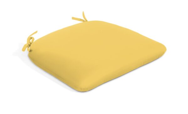 18 x 17 Curved Seat Pad Canvas Buttercup Clearance