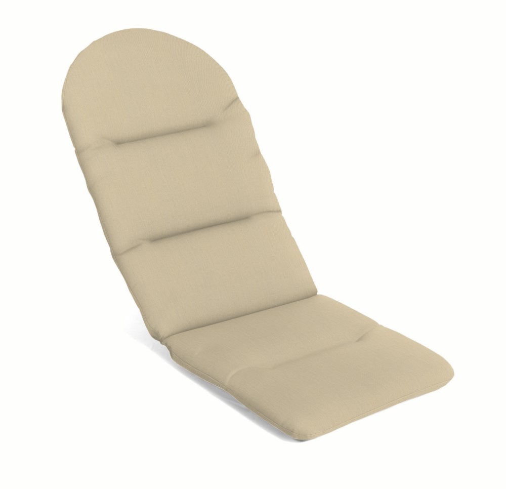 49x 20.5 Adirondack Chair Cushion Spectrum Sand Clearance Hinged Cushions
