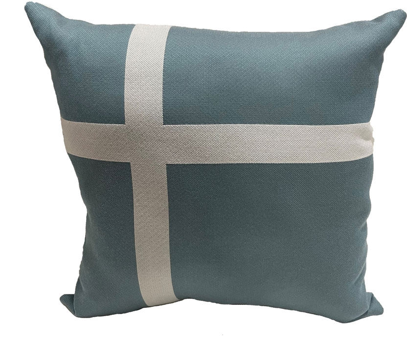 20″ Mineral Equestrian Throw Pillow Clearance