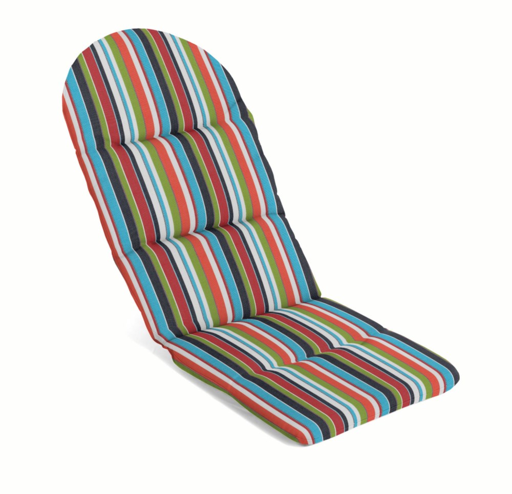49 x 20.5 Adirondack Chair Cushion Carousel Confetti Clearance Hinged Cushions