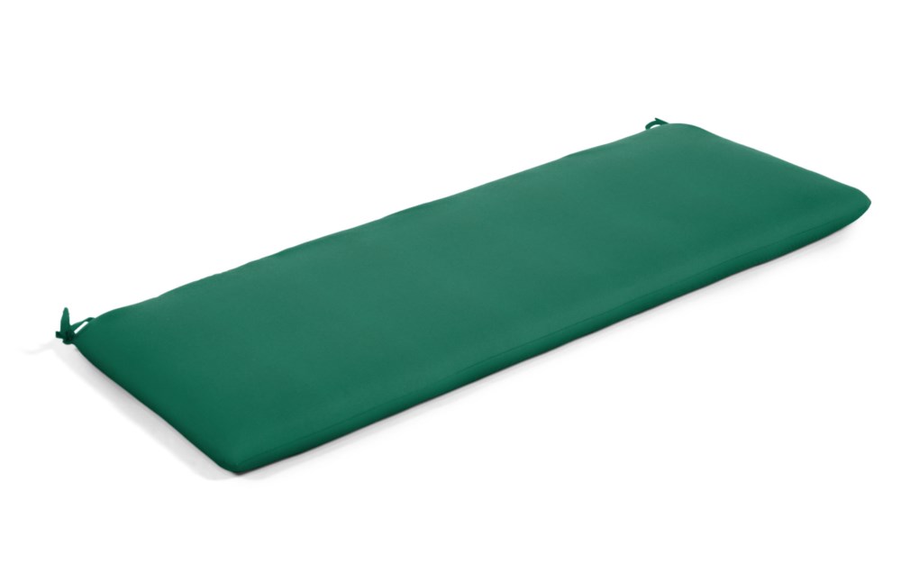 60 x 18 Bench Cushion Canvas Forest Green Clearance