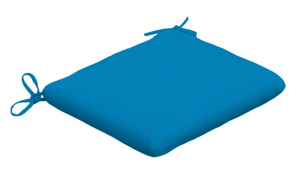19 x 18 Seat Pad Canvas Pacific Blue Clearance