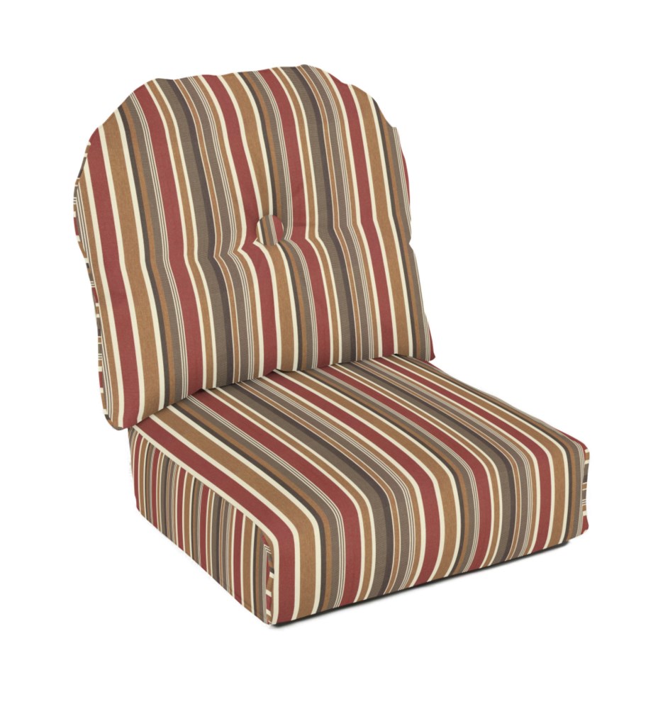 Erwin Round Back (GT 503&544) Lounge Chair Cushion Brannon Redwood Clearance