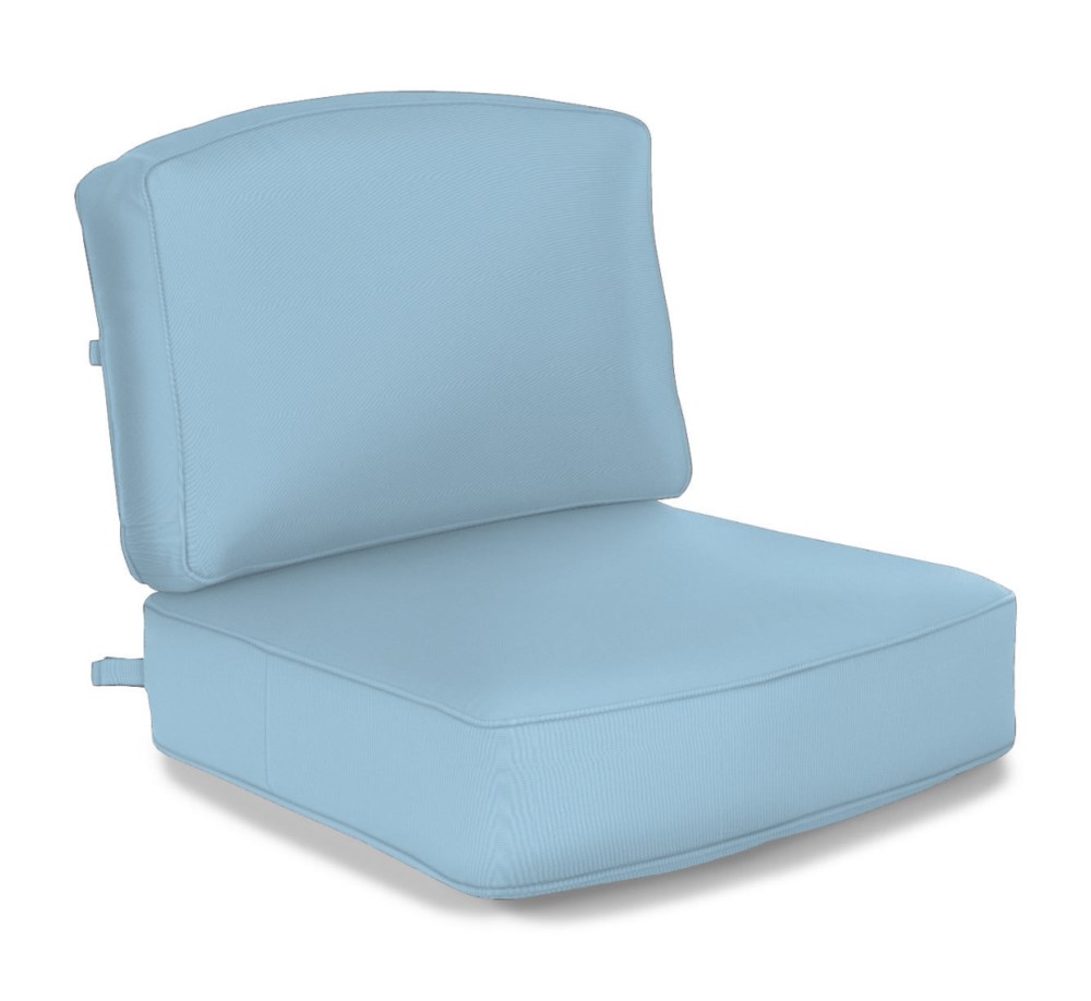 Hanamint Grand Tuscany Style Deep Seating Cushion Canvas Air Blue Clearance