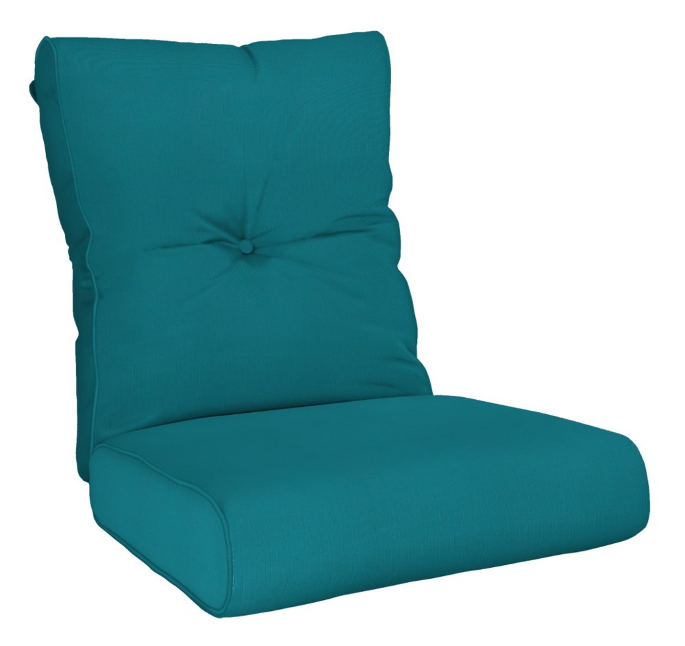 Santa Barbara Deep Seating Lounge Cushion Spectrum Peacock Clearance