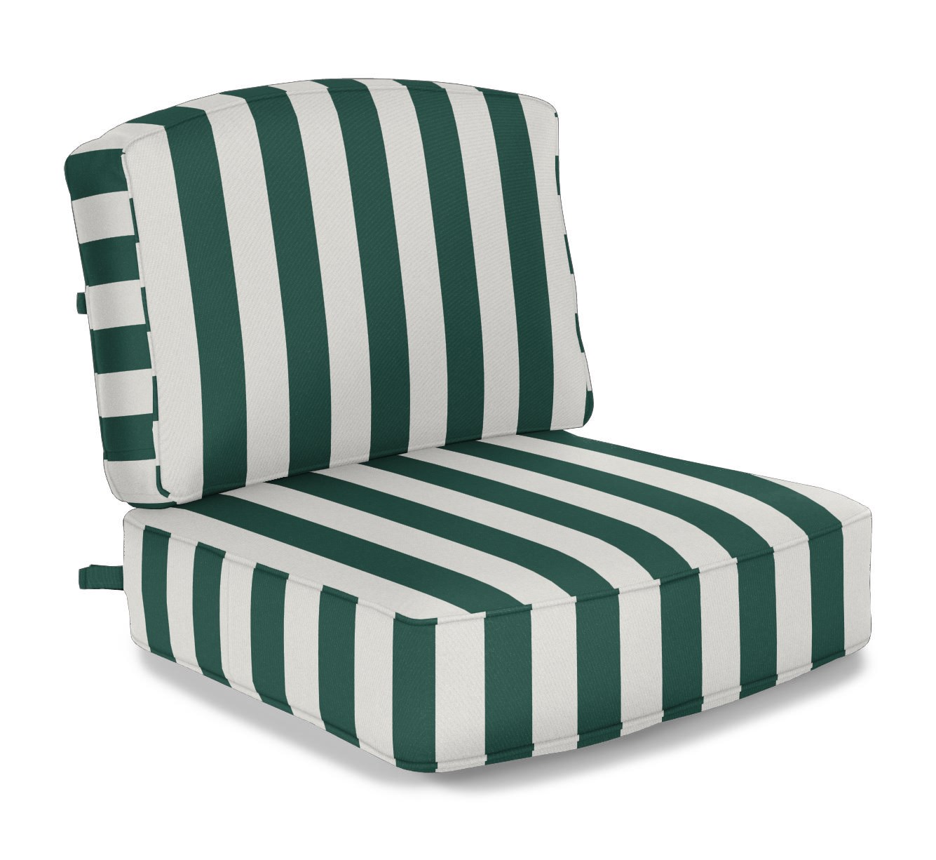 Hanamint Grand Tuscany Style Deep Seating Cushion in Kinzie Forest Green Clearance